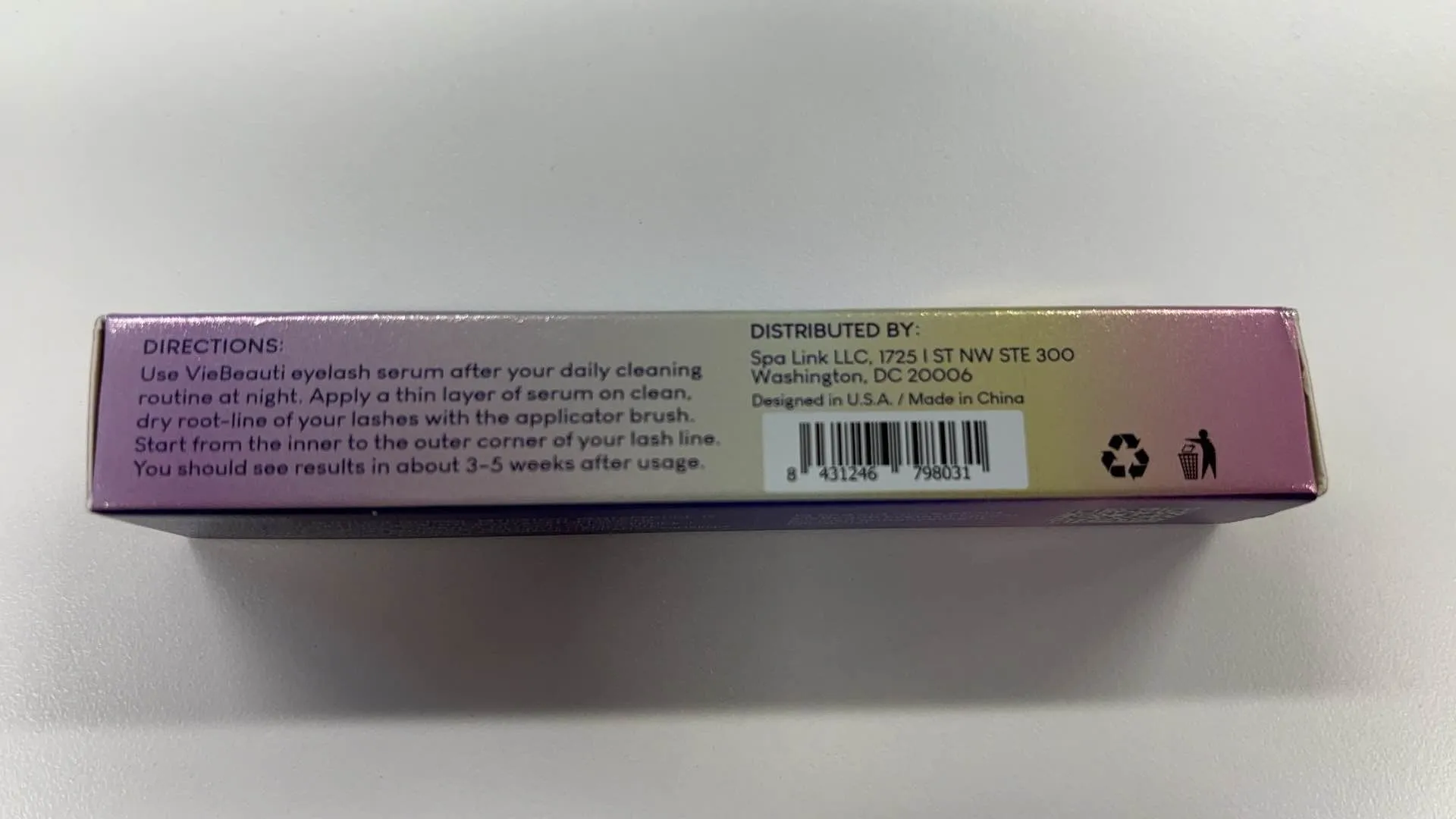 Premium Eyelash Growth Serum 0.1 FL OZ - Purple