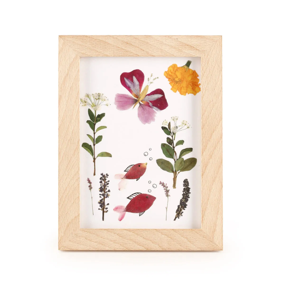 Pressed Flower Frame Art