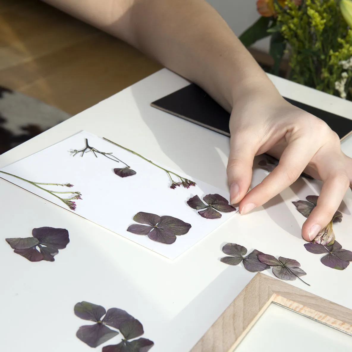 Pressed Flower Frame Art