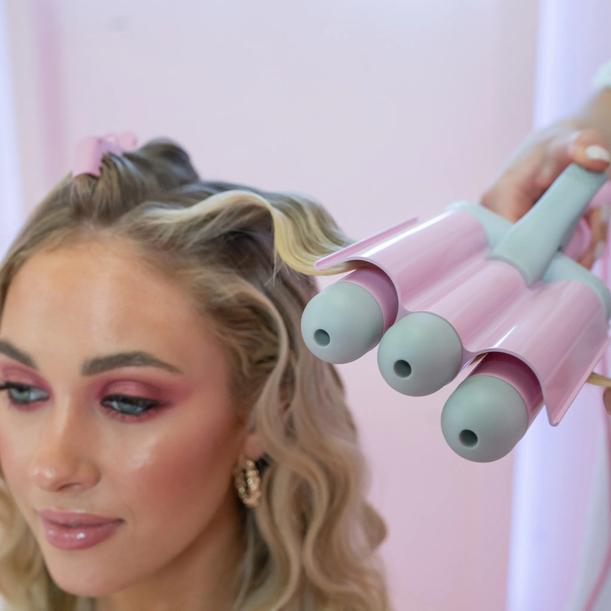 PRO Hair Waver - 32mm Pink