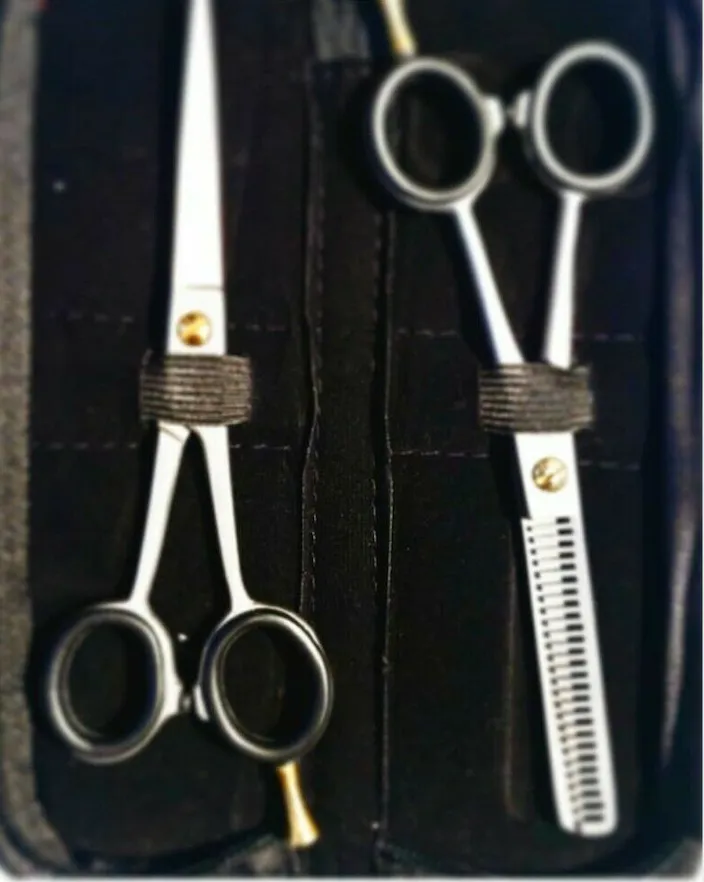 Professional Hair Cutting Thinning Scissors Barber Shears Hairdressing Set
