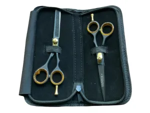 Professional Hair Cutting Thinning Scissors Barber Shears Hairdressing Set