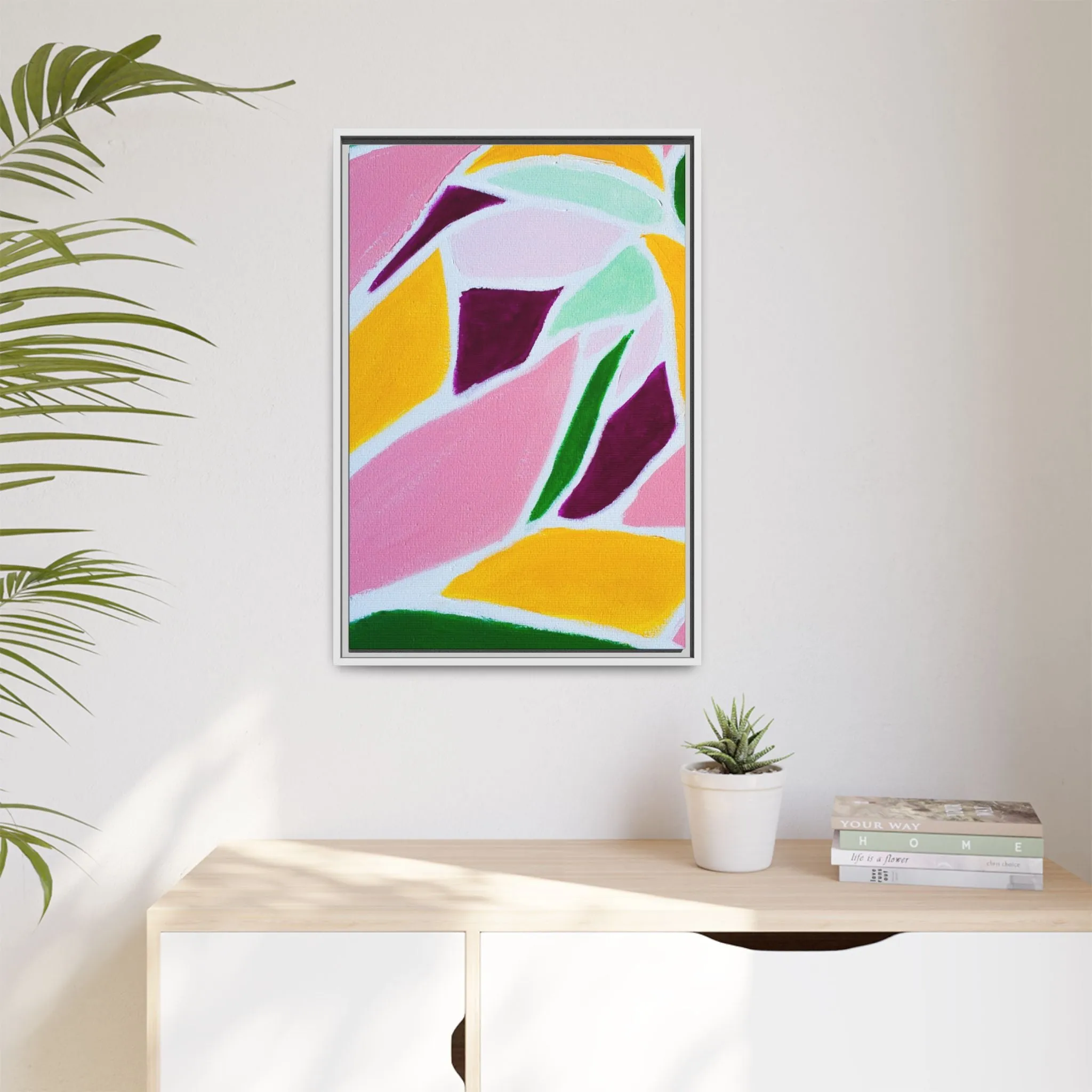 Protea Project- Nina - Framed Canvas Art