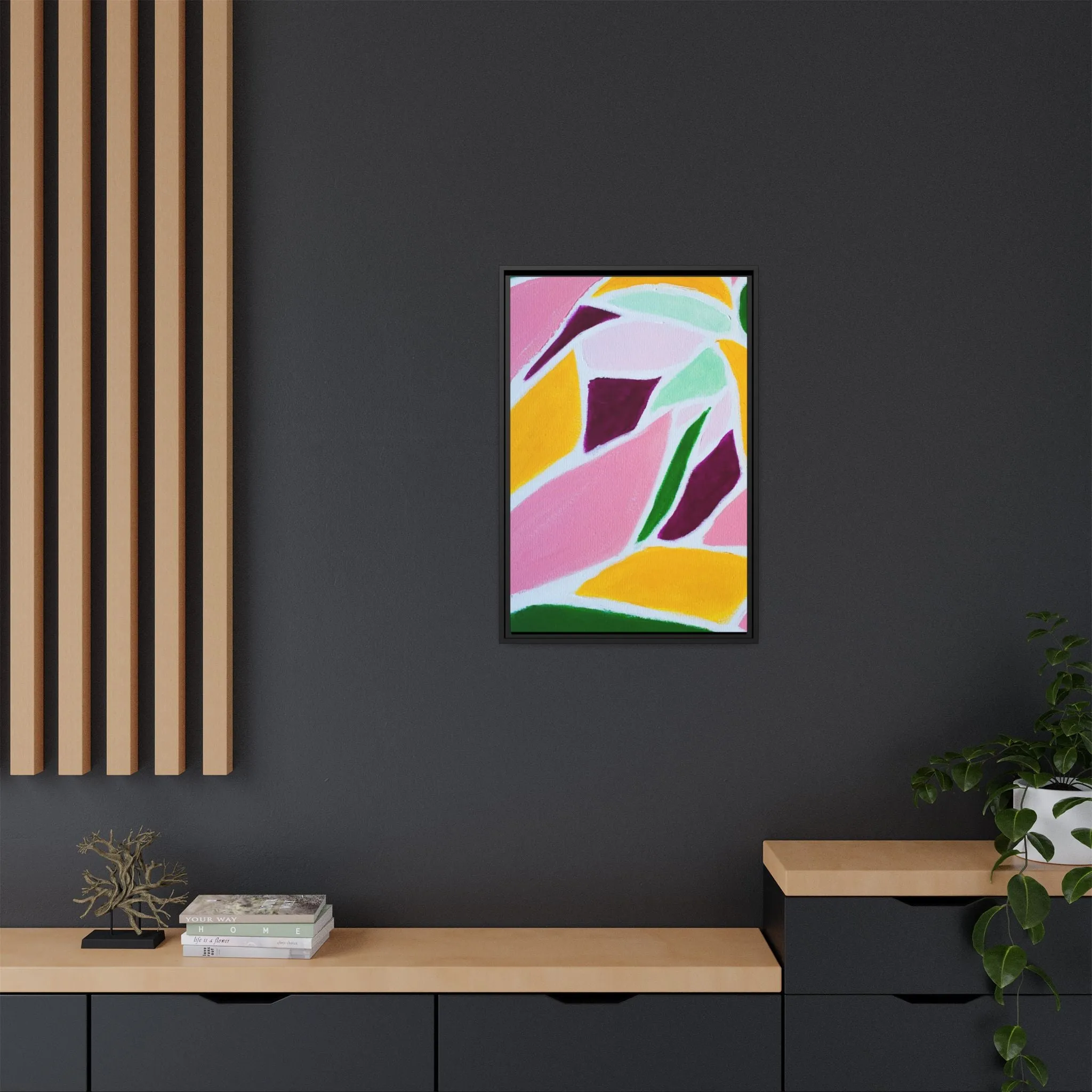 Protea Project- Nina - Framed Canvas Art