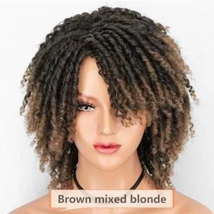 Quality Dreadlock Short Twist Curly Popular Wigs -- HOT SUMMER SALE