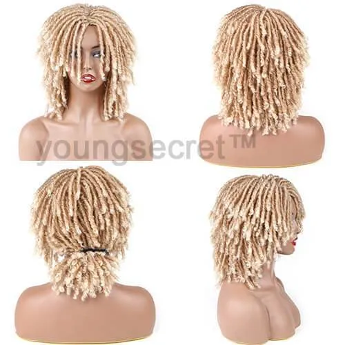 Quality Dreadlock Short Twist Curly Popular Wigs -- HOT SUMMER SALE