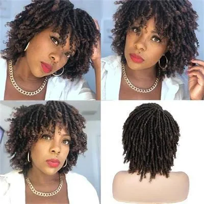Quality Dreadlock Short Twist Curly Popular Wigs -- HOT SUMMER SALE