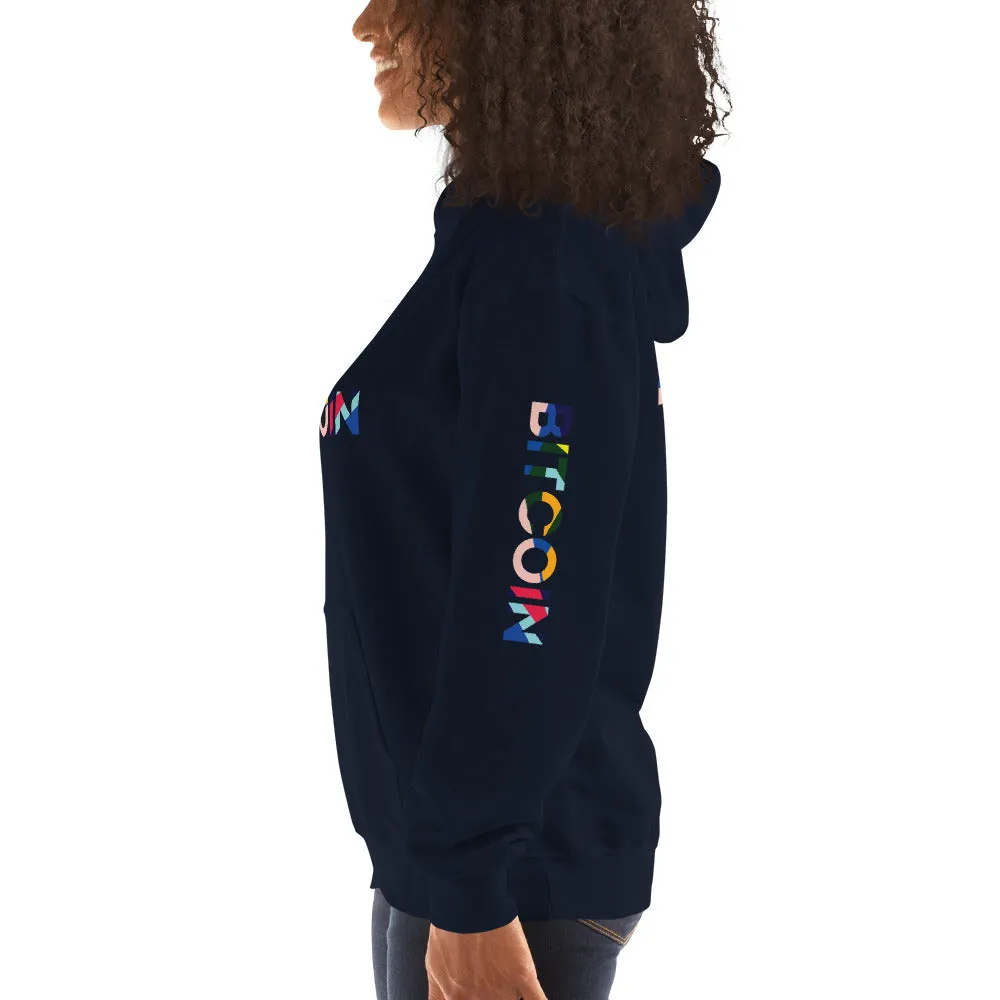 "Bitcoin Avant Garde" Womens Hoodie