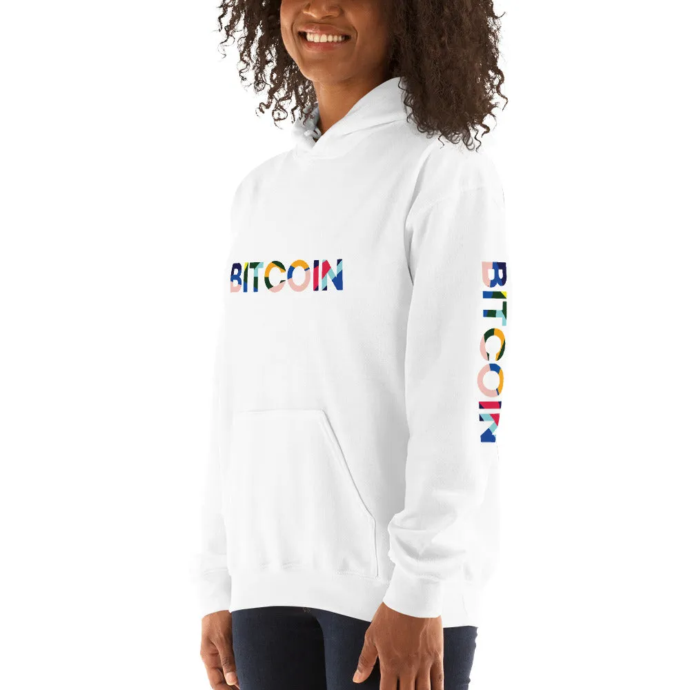 "Bitcoin Avant Garde" Womens Hoodie