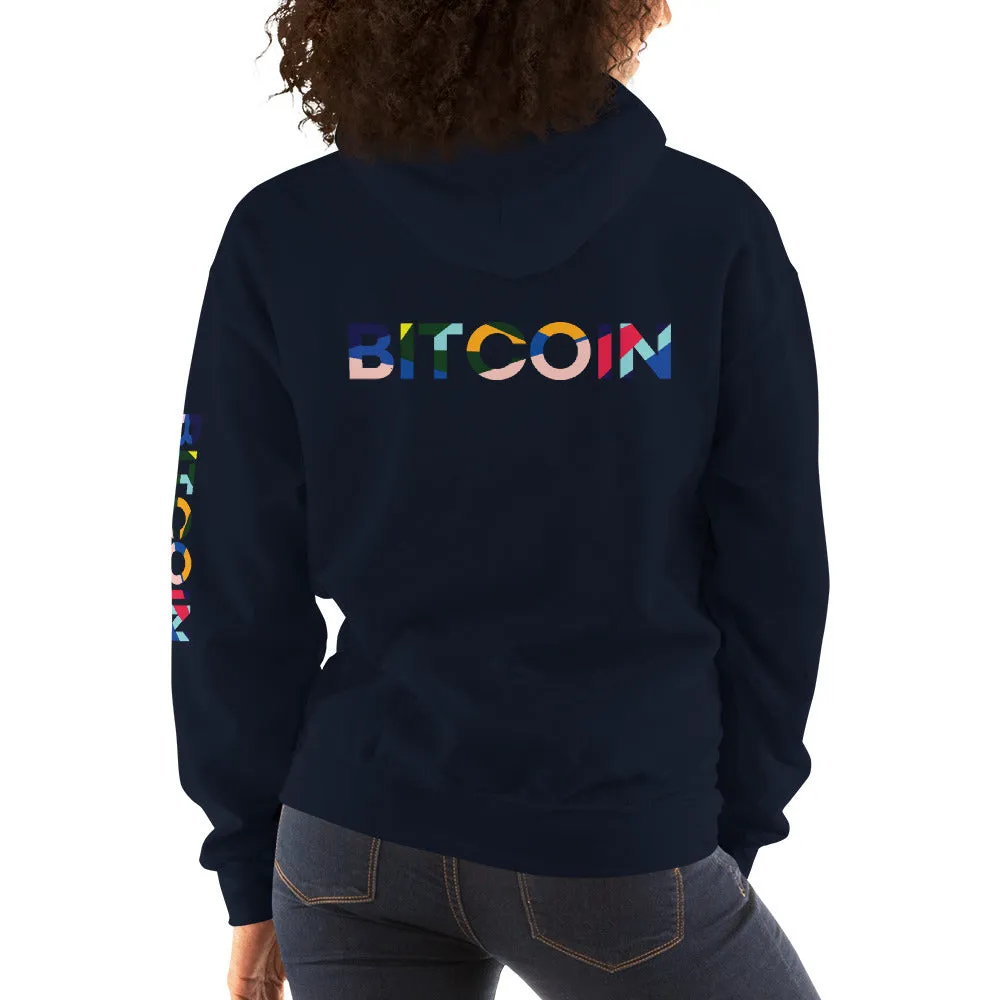 "Bitcoin Avant Garde" Womens Hoodie