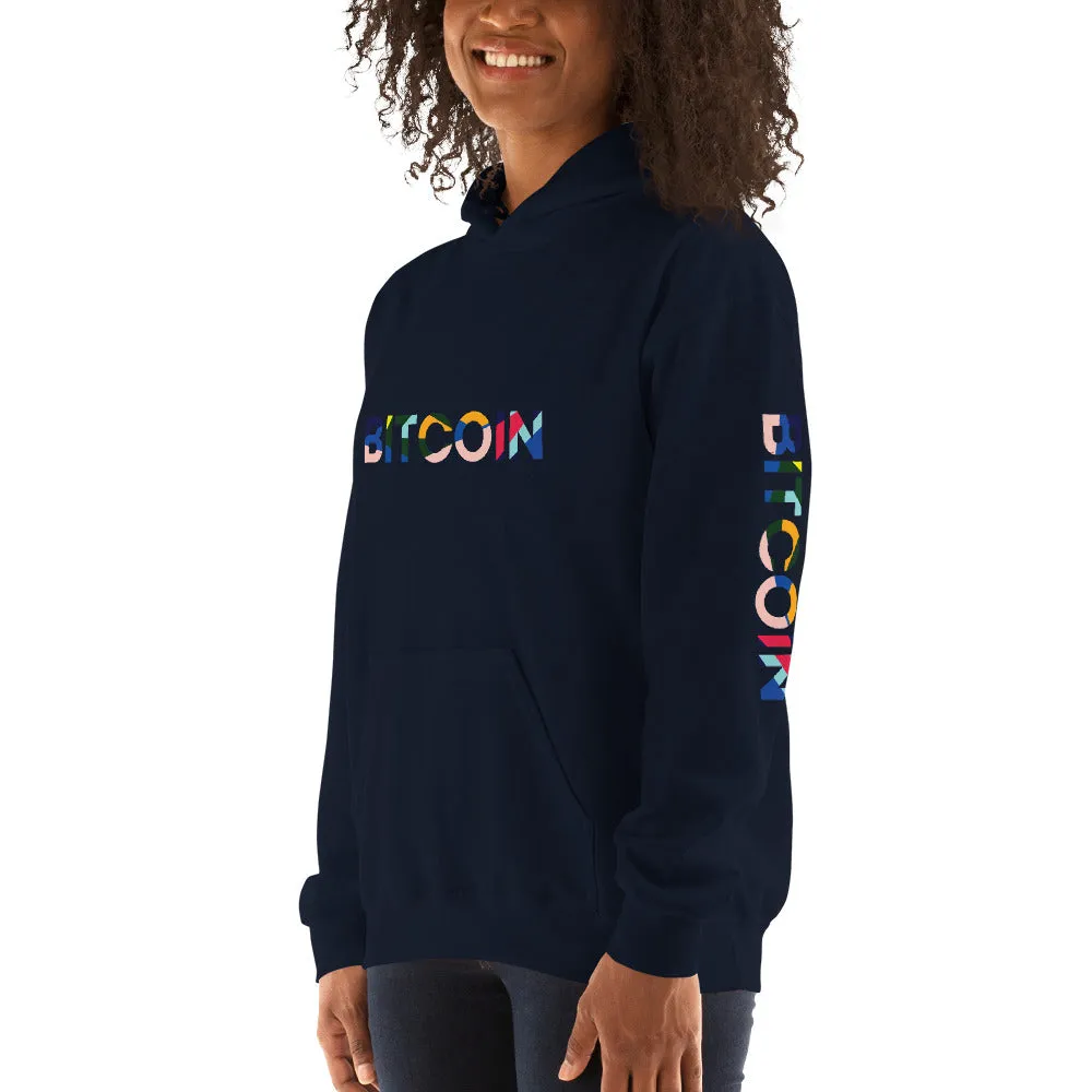 "Bitcoin Avant Garde" Womens Hoodie