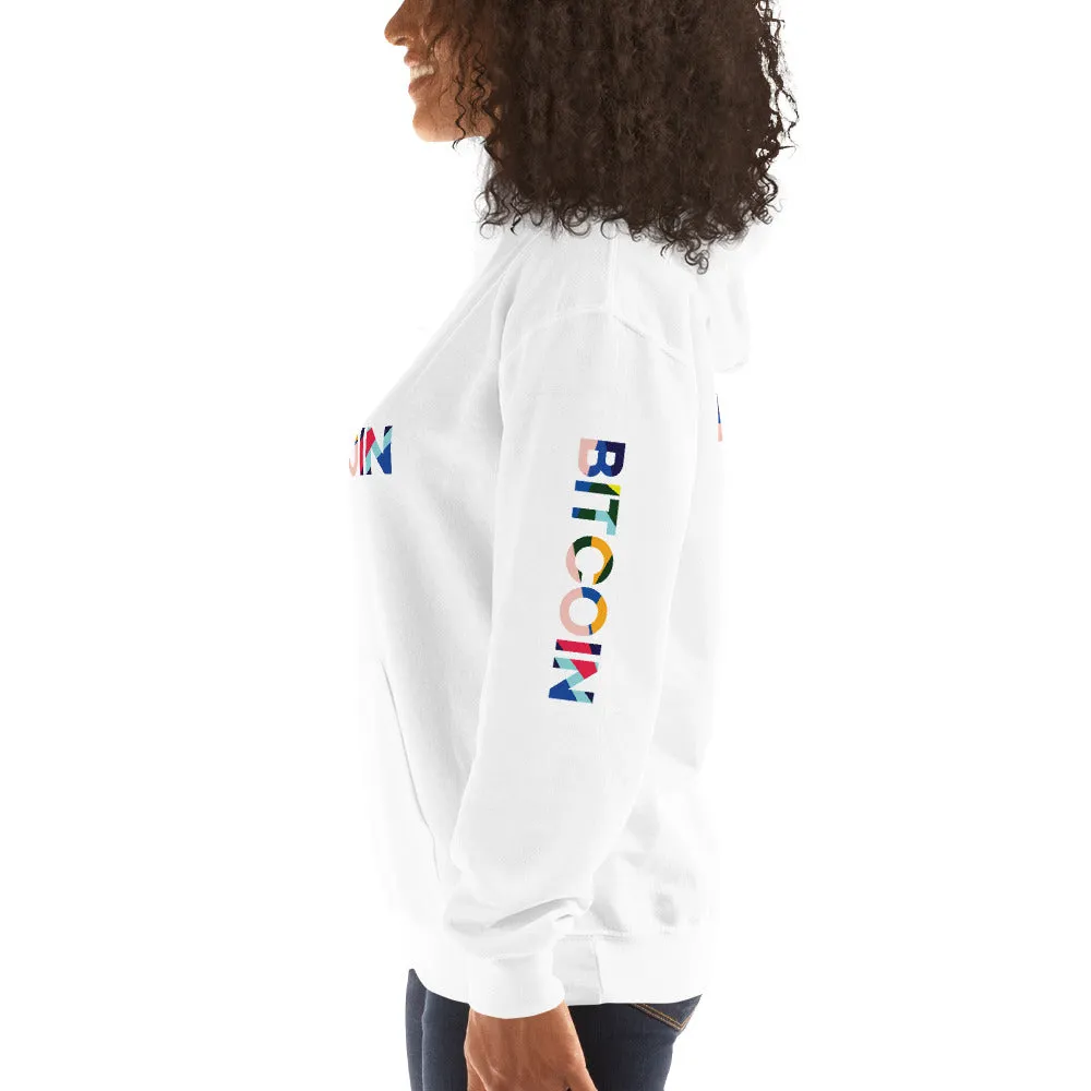 "Bitcoin Avant Garde" Womens Hoodie