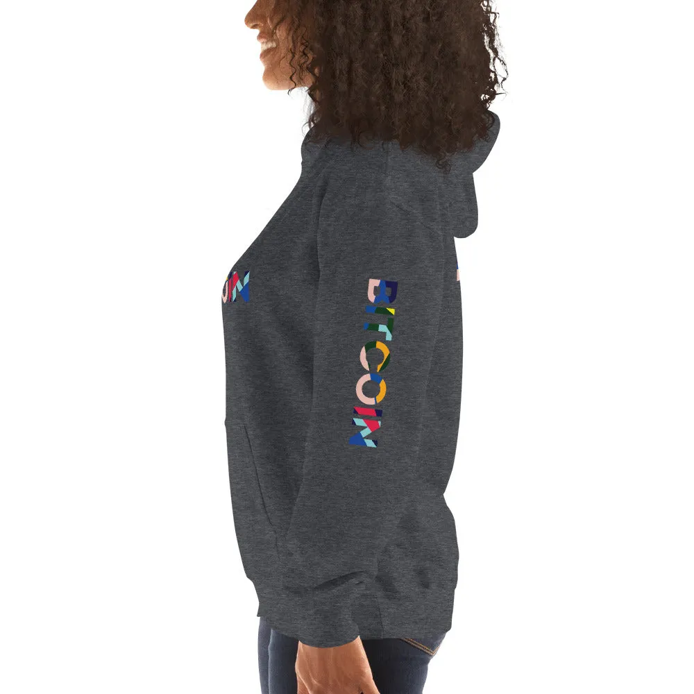 "Bitcoin Avant Garde" Womens Hoodie
