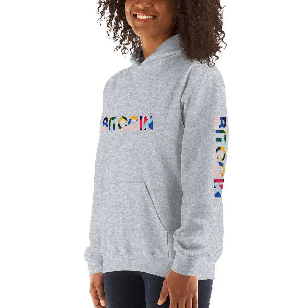 "Bitcoin Avant Garde" Womens Hoodie