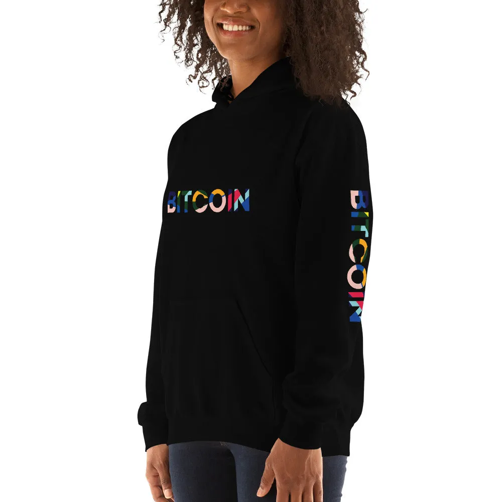 "Bitcoin Avant Garde" Womens Hoodie
