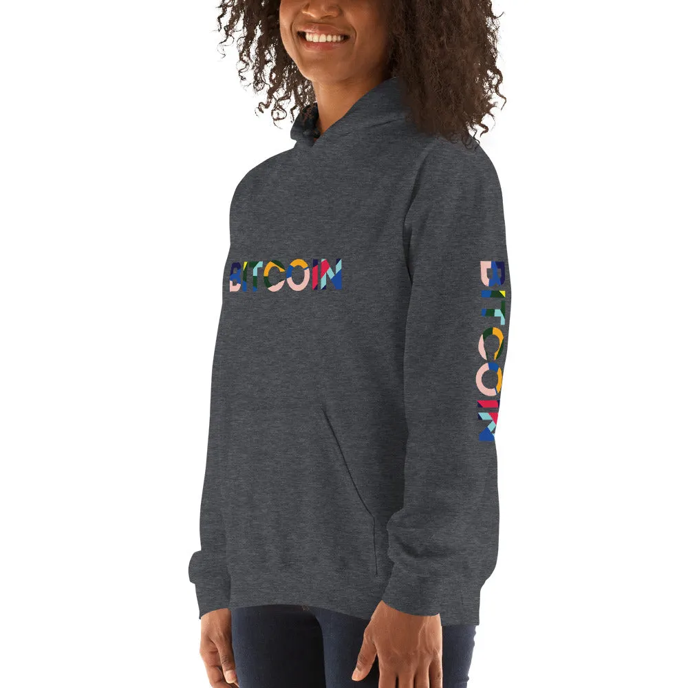 "Bitcoin Avant Garde" Womens Hoodie