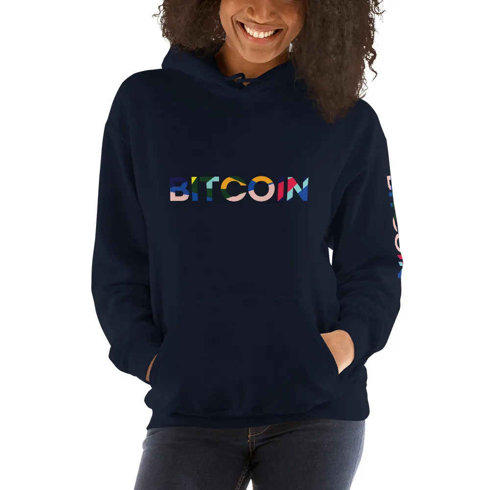 "Bitcoin Avant Garde" Womens Hoodie