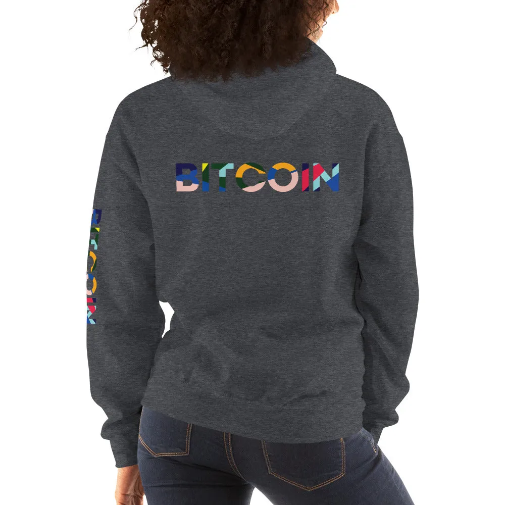 "Bitcoin Avant Garde" Womens Hoodie