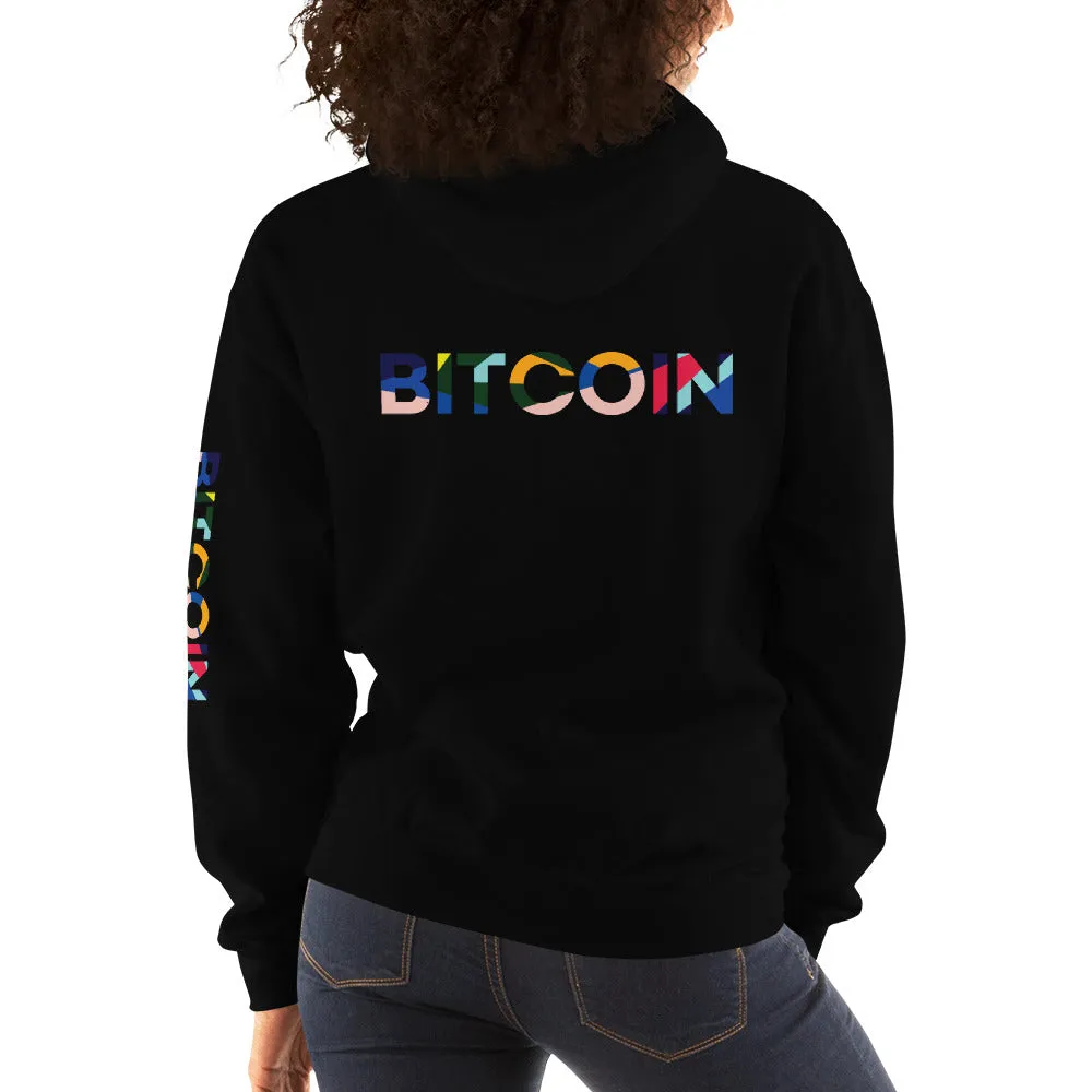 "Bitcoin Avant Garde" Womens Hoodie