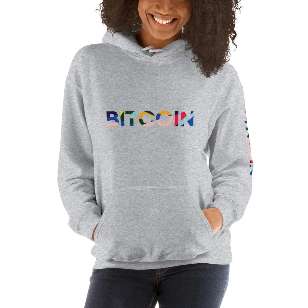 "Bitcoin Avant Garde" Womens Hoodie