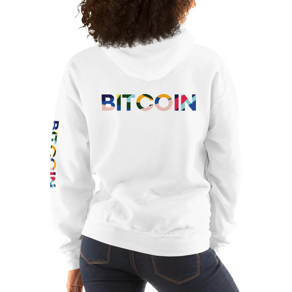 "Bitcoin Avant Garde" Womens Hoodie