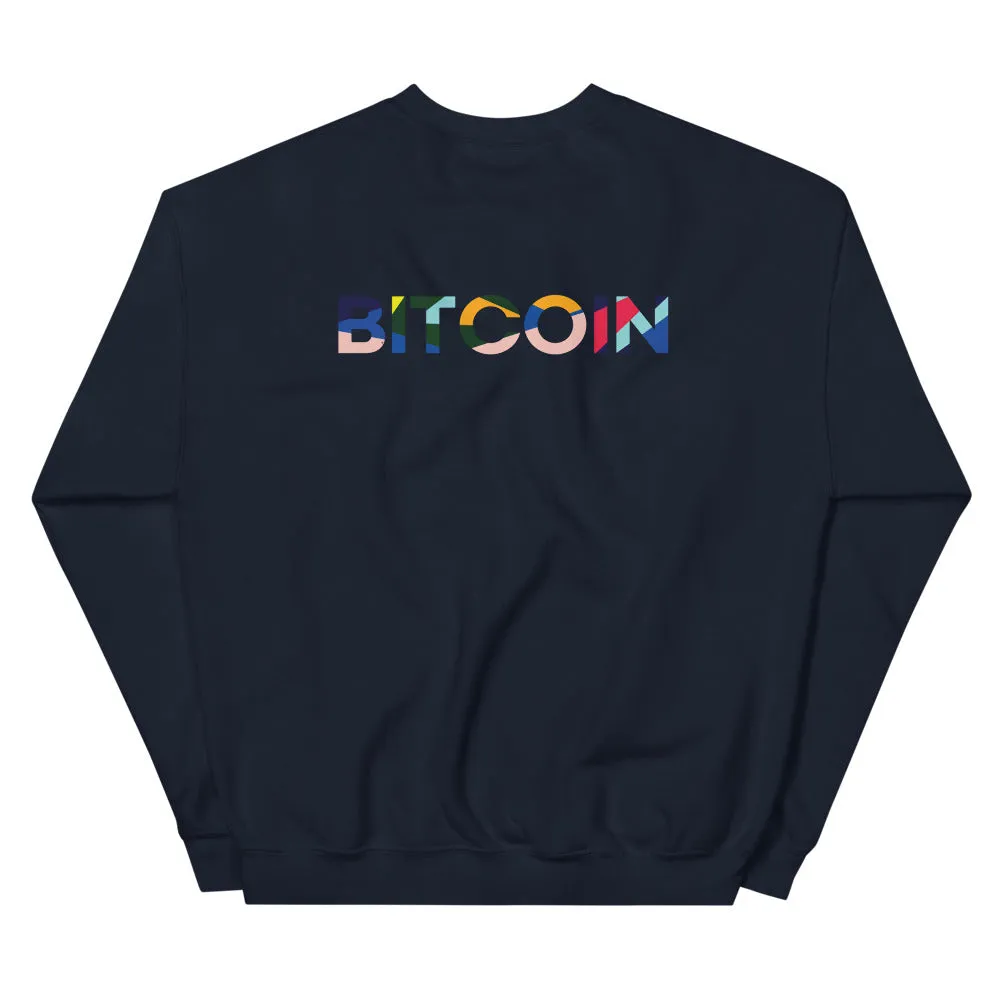 "The Avant Garde" Bitcoin Womens Sweatshirt