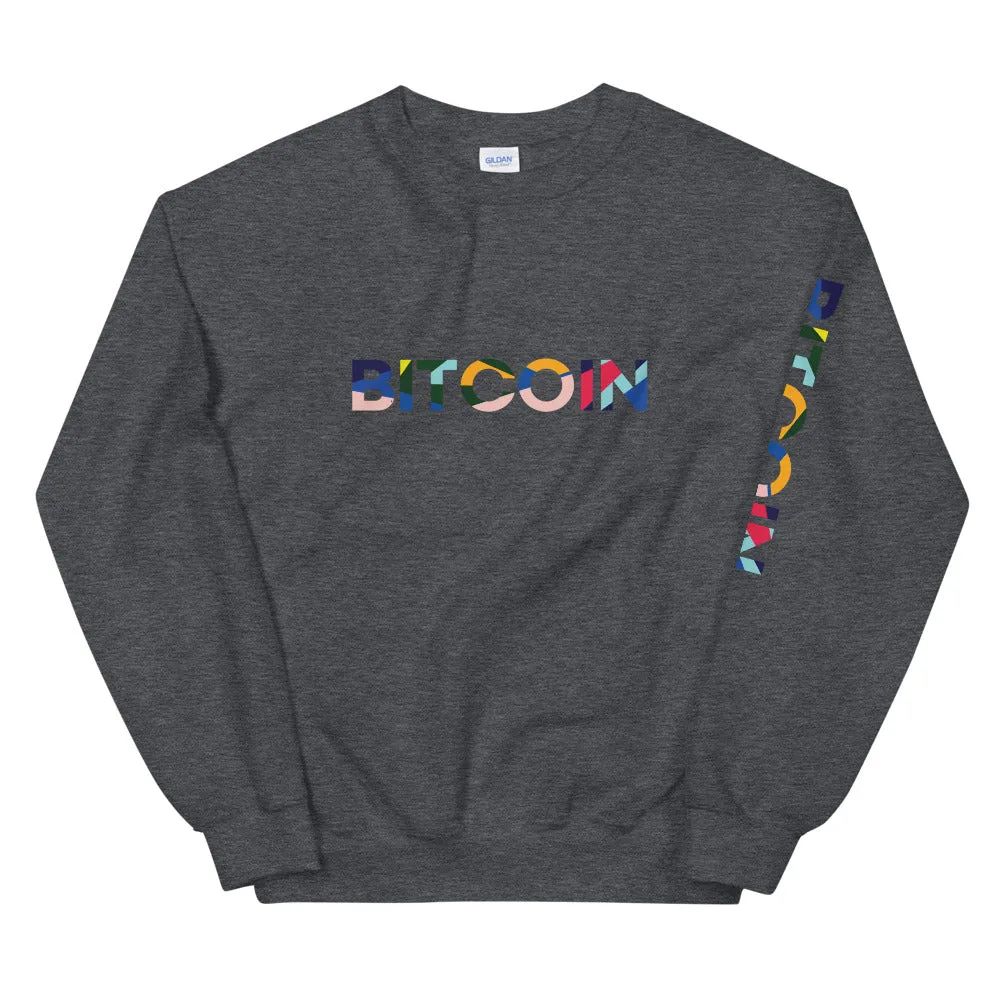 "The Avant Garde" Bitcoin Womens Sweatshirt