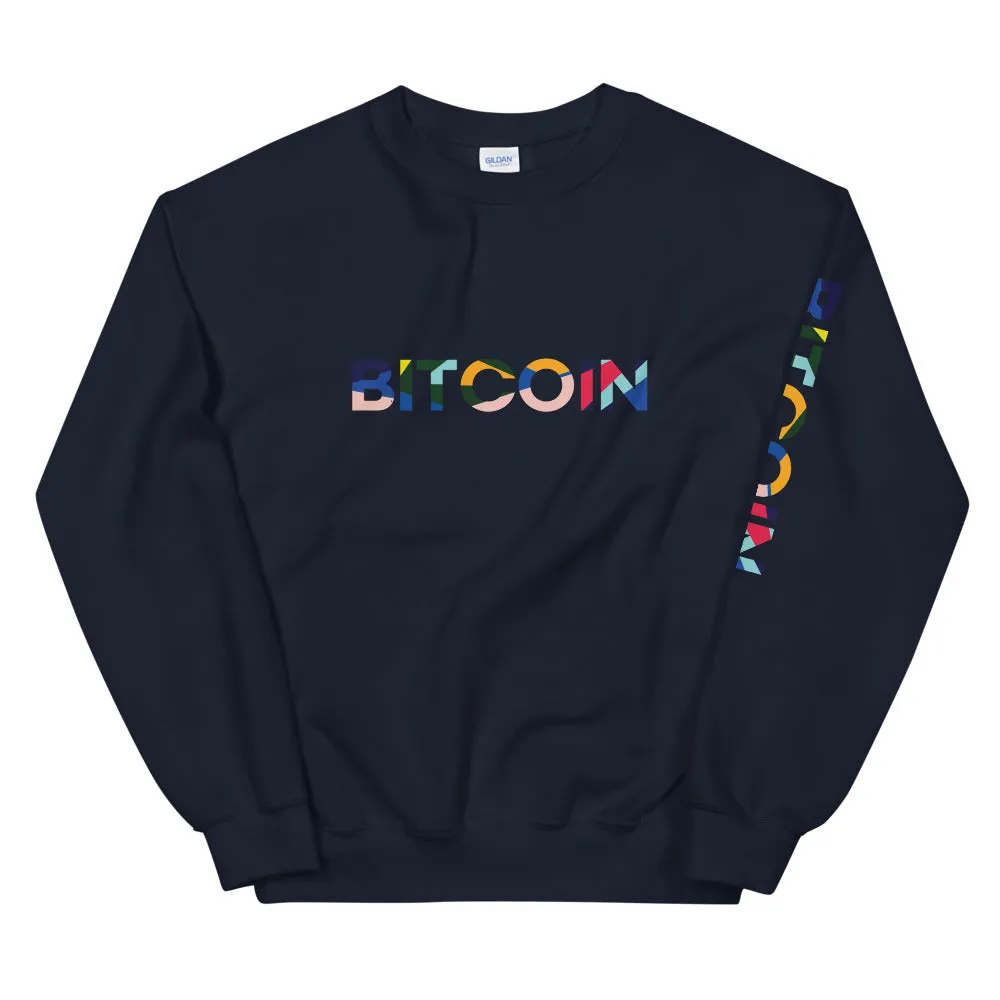 "The Avant Garde" Bitcoin Womens Sweatshirt