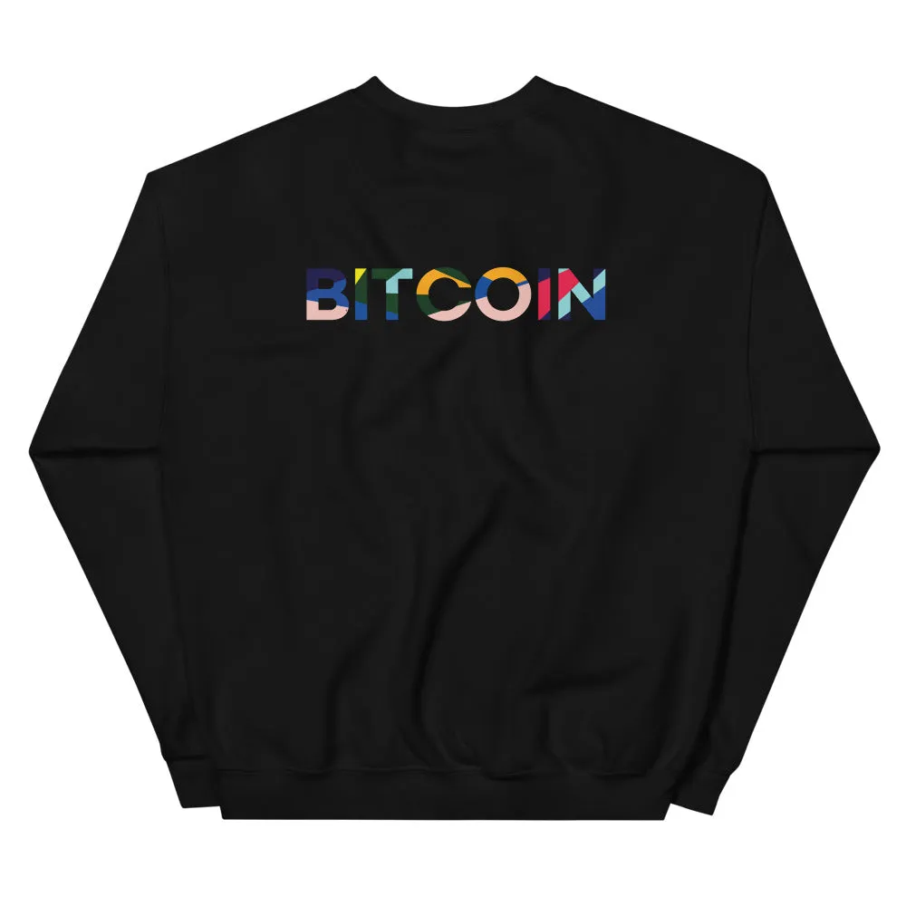 "The Avant Garde" Bitcoin Womens Sweatshirt