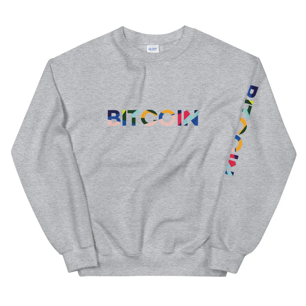 "The Avant Garde" Bitcoin Womens Sweatshirt