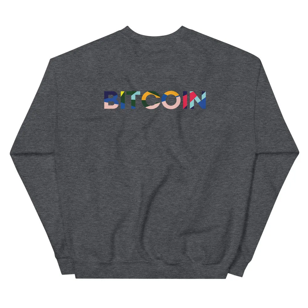 "The Avant Garde" Bitcoin Womens Sweatshirt