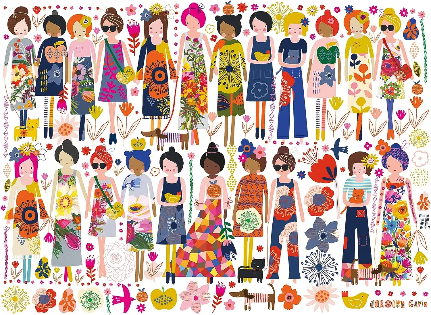 Ravensburger Flowers & Friends 200 pc Puzzle