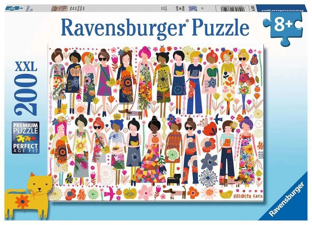 Ravensburger Flowers & Friends 200 pc Puzzle
