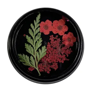 Red Dried Flowers