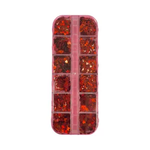 Red Sequin - Mix Shapes #2