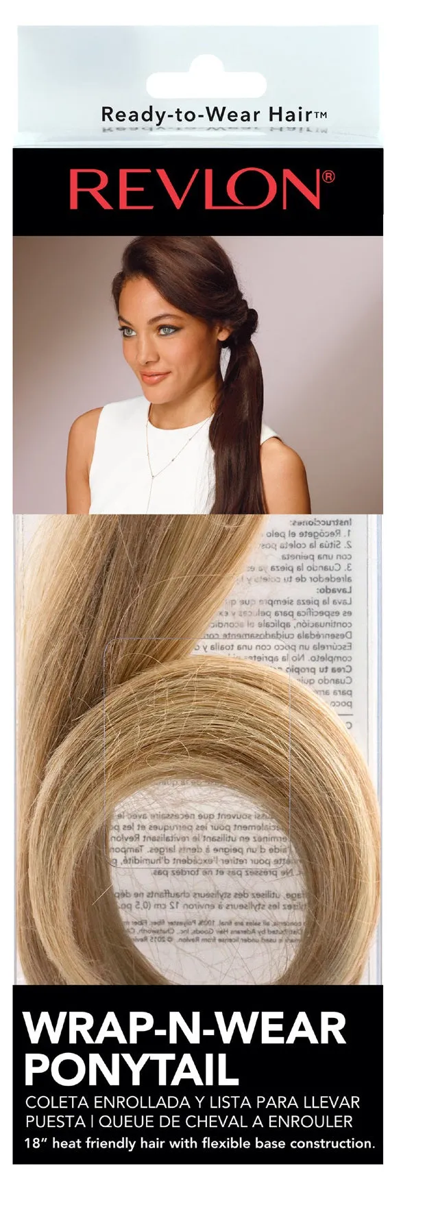 Revlon 6384 Wrap-n-wear Ponytail (Wavy) Heat-friendly ponytail