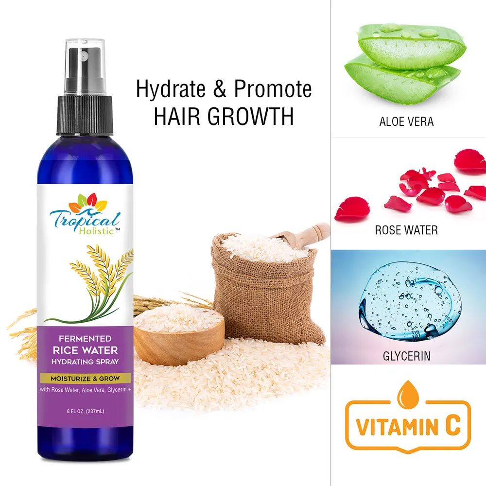 Rice Water for Hair Growth  Spray 8oz