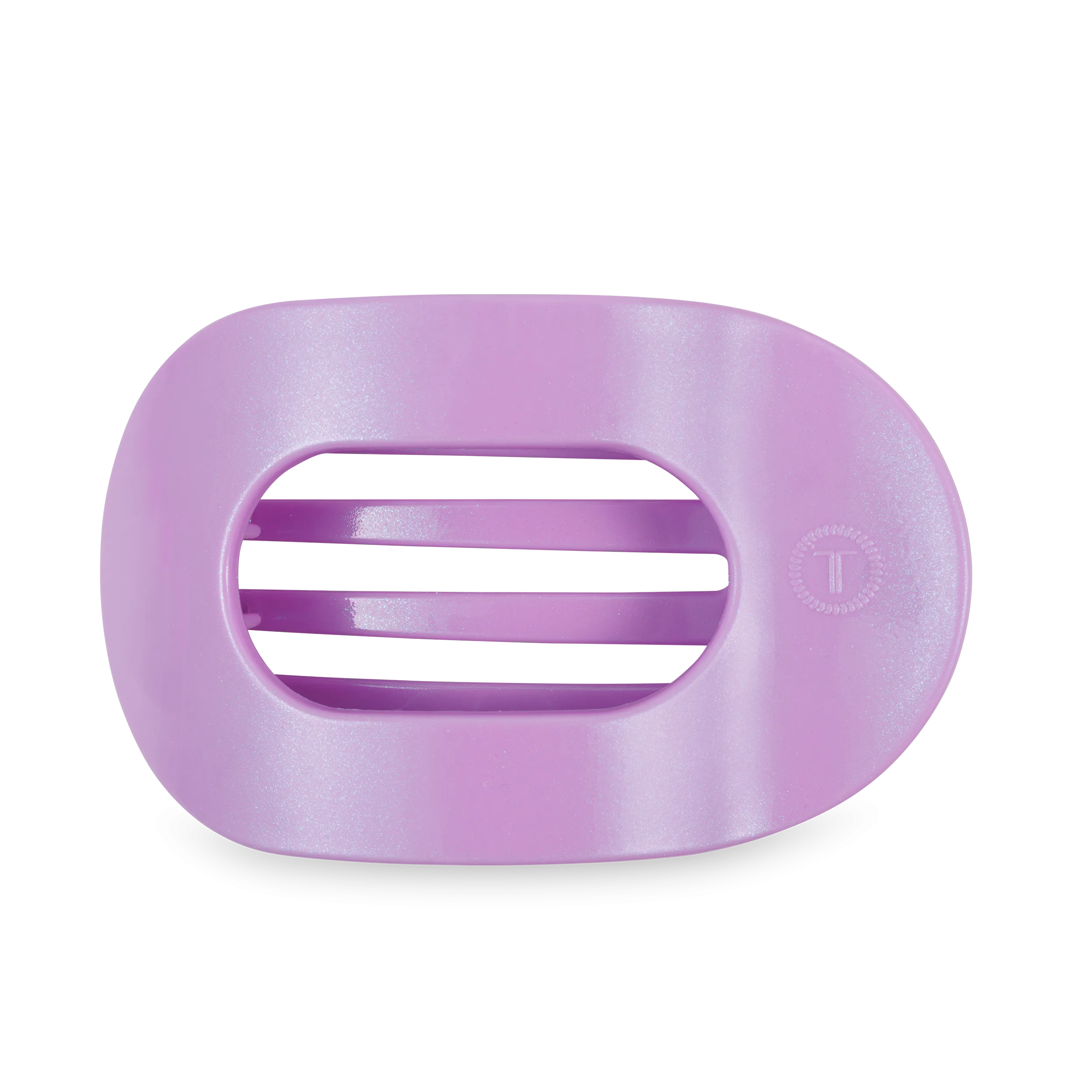 Round Flat Hair Clip | Large | Springtime Sparkle