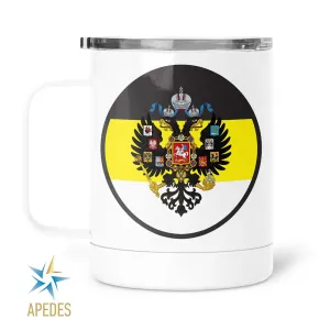 Russian Imperial Coat of Arms Stainless Steel Travel Mug 13 OZ