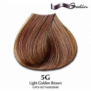 Satin hair color 5G Light Golden Brown 3 oz