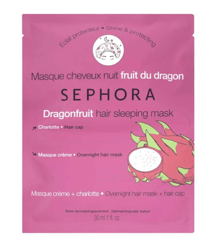 Sephora - Masque cheveux de nuit "fruit du dragon" - 30ml