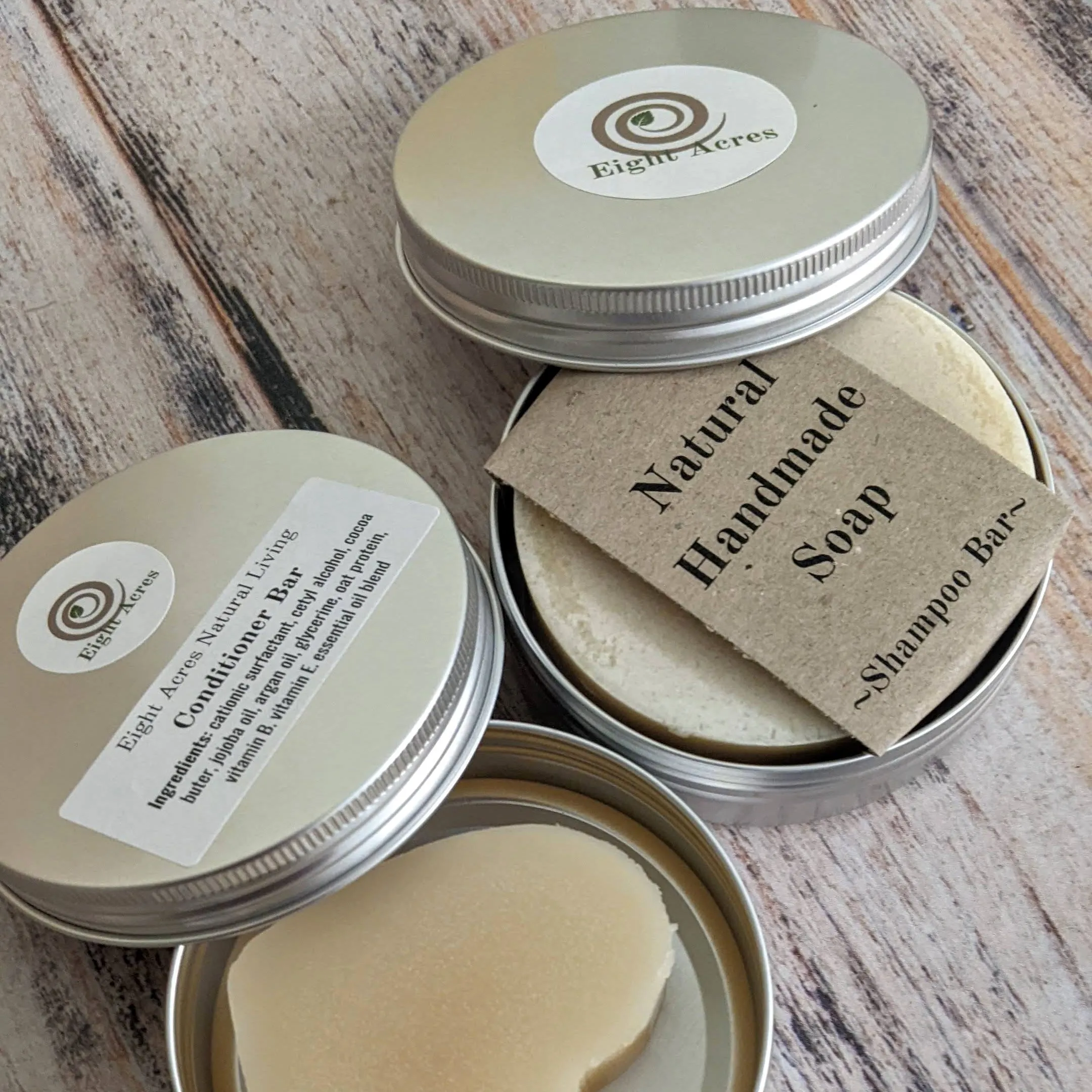 Shampoo Natural Soap Bar - with goat's milk and honey