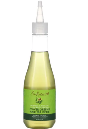 Shea Moisture - Moringa & Avocado - Rinçage capillaire au thé "power greens" - 237ml