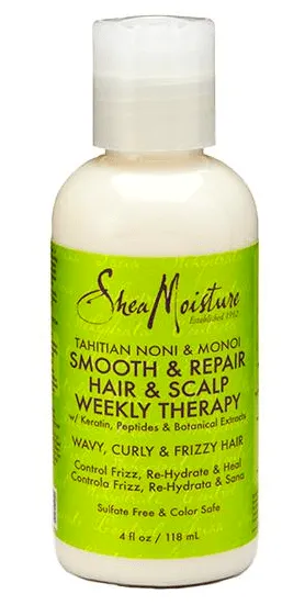 SheaMoisture - Tahitian Noni & Monoi - Traitement capillaire "weekly therapy" - 118 ml