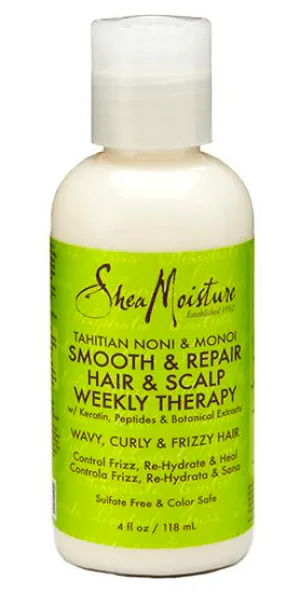 SheaMoisture - Tahitian Noni & Monoi - Traitement capillaire "weekly therapy" - 118 ml