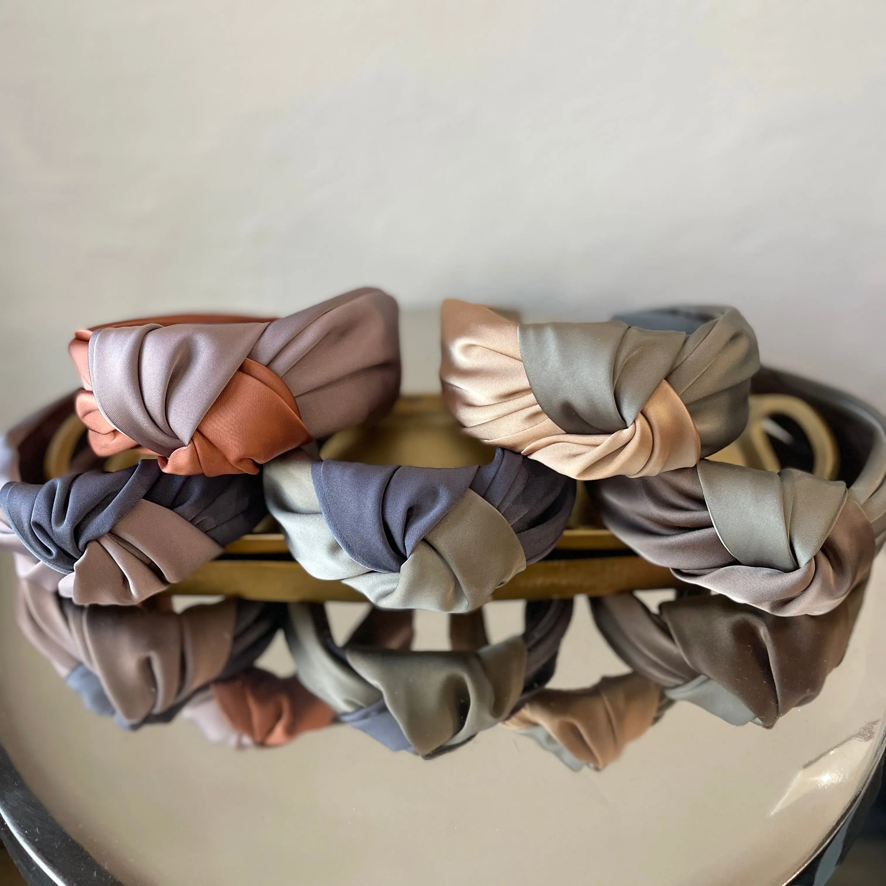 Simple Knot Satin Headband