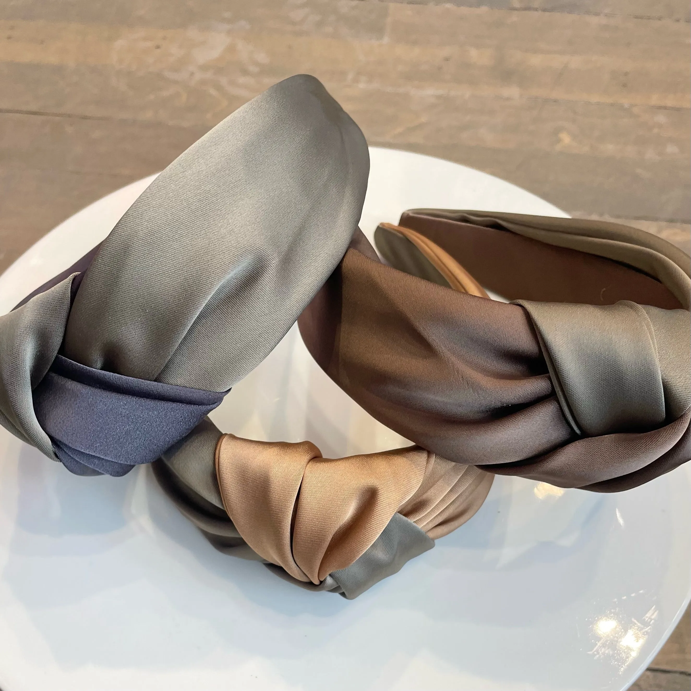 Simple Knot Satin Headband
