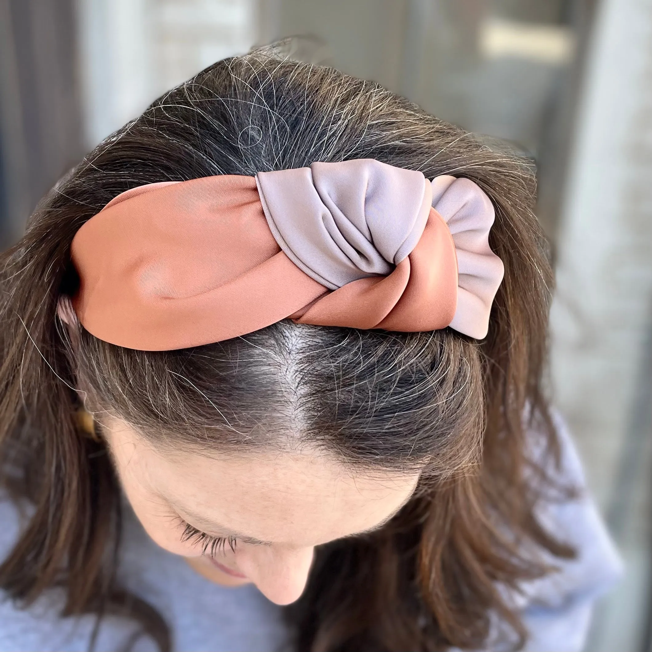 Simple Knot Satin Headband