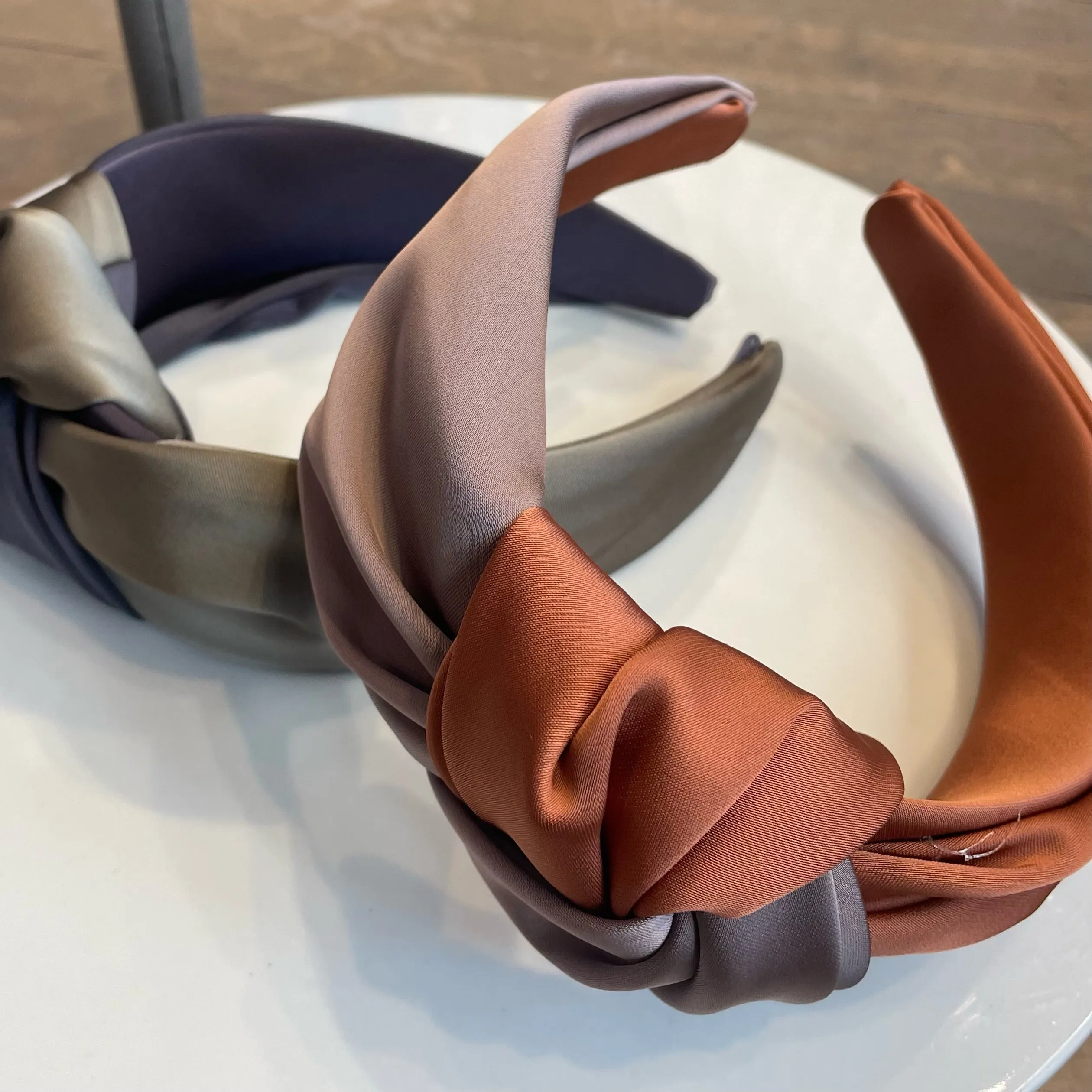 Simple Knot Satin Headband