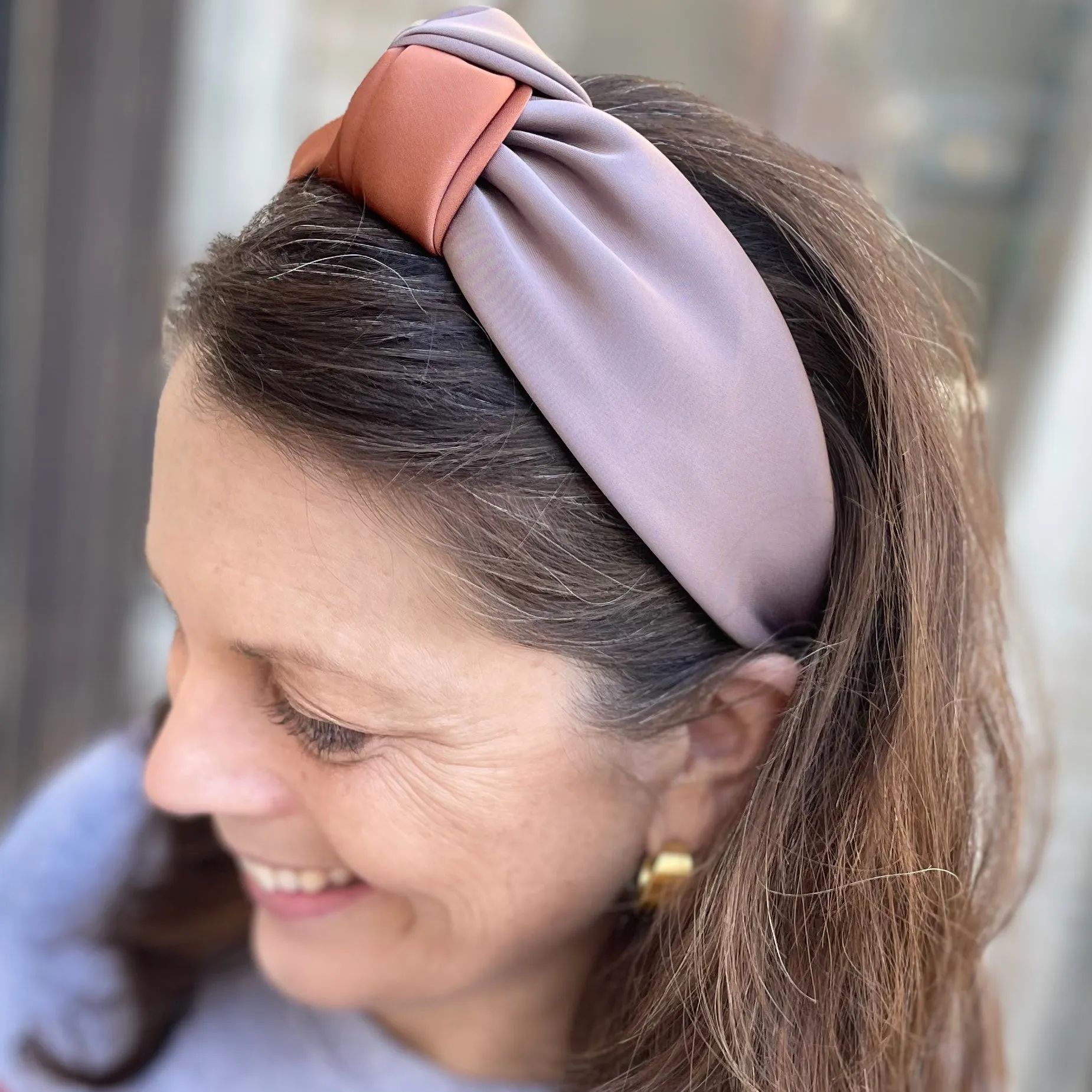 Simple Knot Satin Headband